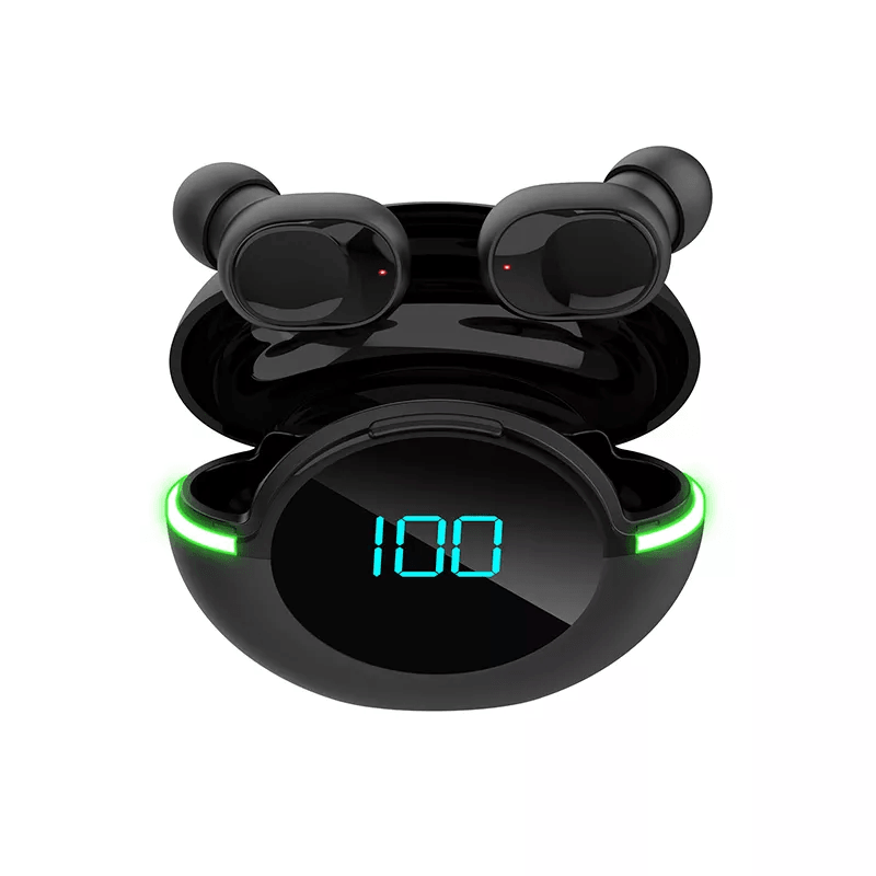 True Wireless Bluetooth Earbuds Ð Dual Connect, Stereo Sound, Built-in Microphone, with Charging Case