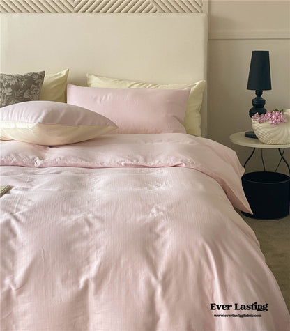 DUO Minimal Double Layer Washed Cotton Bedding Set / Blue