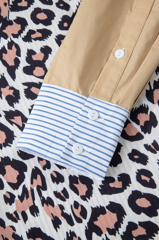 Aleia Chest Cuffed Sleeve Shirt