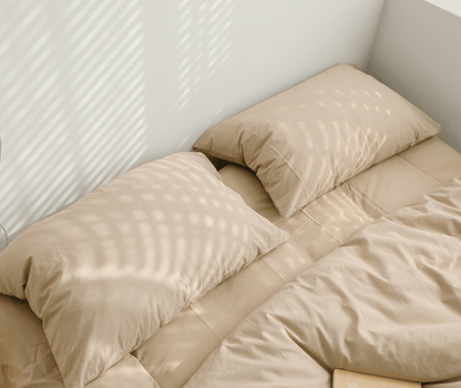 Earth Tone Bedding Set / Moss Green