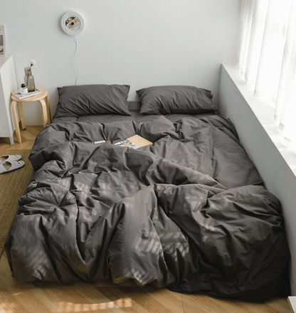 Earth Tone Bedding Set / Moss Green