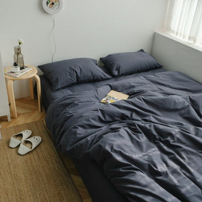 Earth Tone Bedding Set / Moss Green