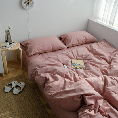 Earth Tone Bedding Set / Moss Green