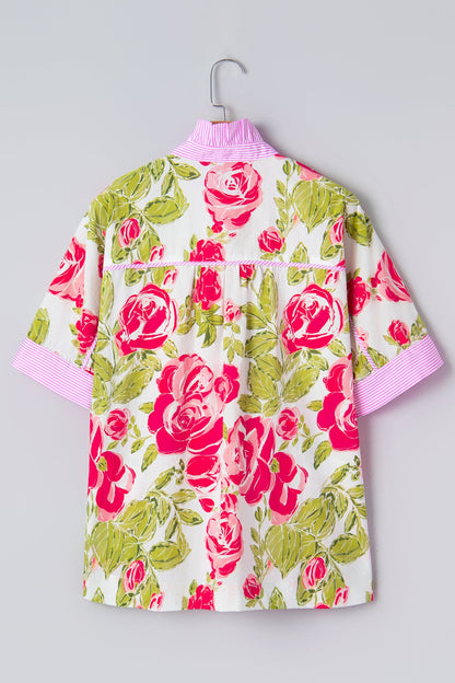 Rebekah Collar Short Sleeve Shirt