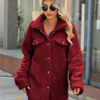 Button Down Collared Coat