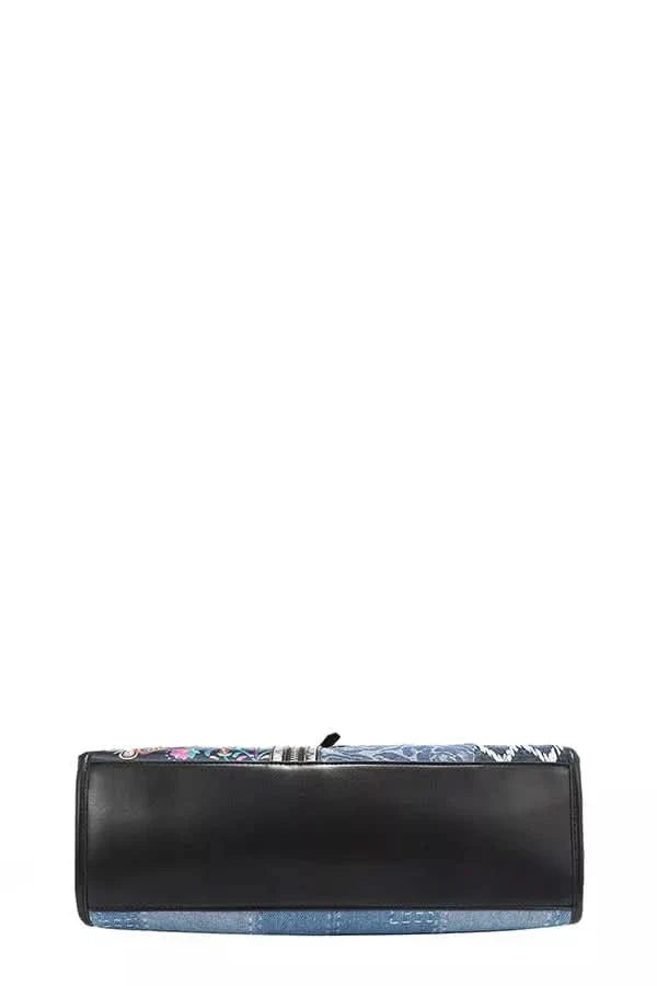 Nicole Lee USA Bosque De Amor Denim Tote Bag Carryall