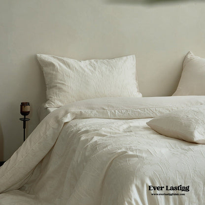 Elin Tencel Silky Jacquard Bedding Set / Bouquet