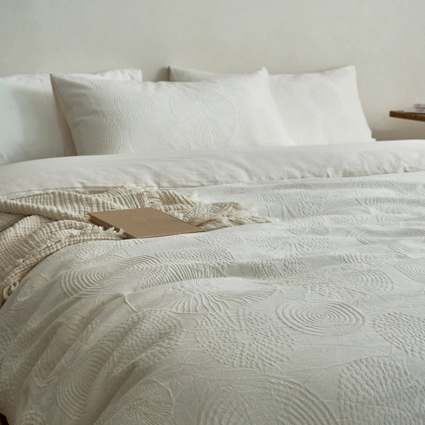 Elin Tencel Silky Jacquard Bedding Set / Bouquet