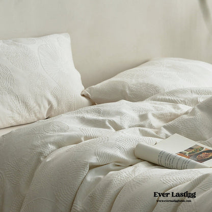 Elin Tencel Silky Jacquard Bedding Set / Bouquet