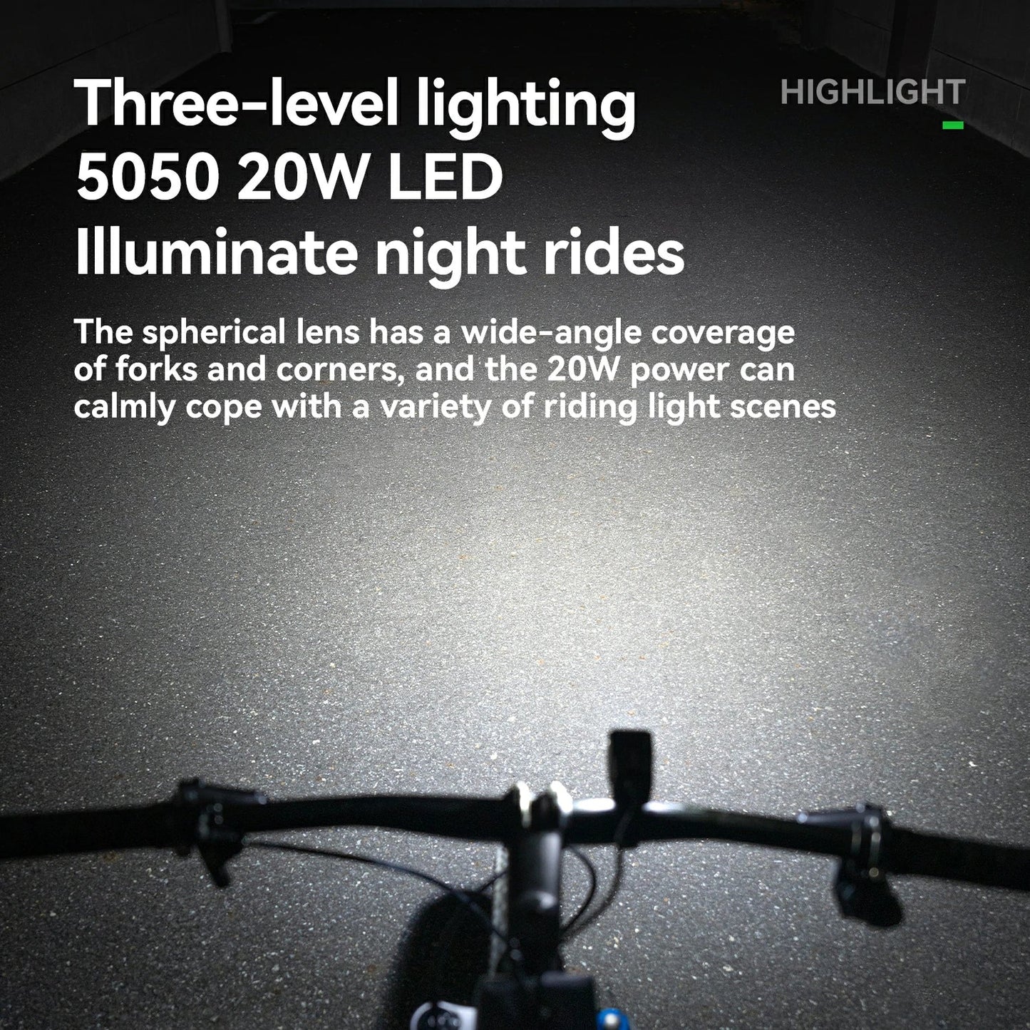 Front Light External Power Supply 1600LM USB-C