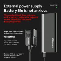 Front Light External Power Supply 1600LM USB-C