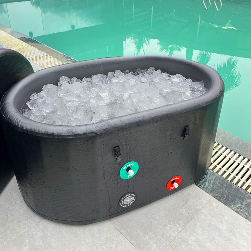 Extra Large Ice Bath Tub X Pro - Water Chiller Compatible Cold Plunge for Athletes