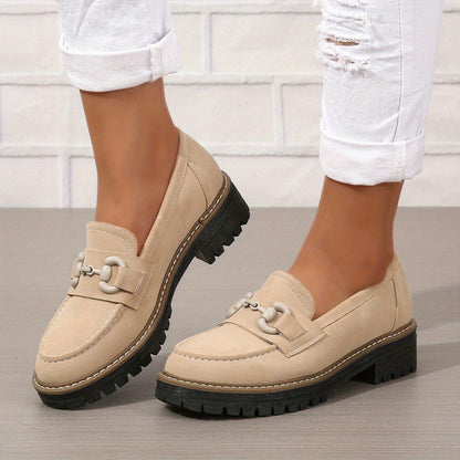 Women’s Horsebit Loafers – Elegant Flat Loafers for Work & Casual Wear