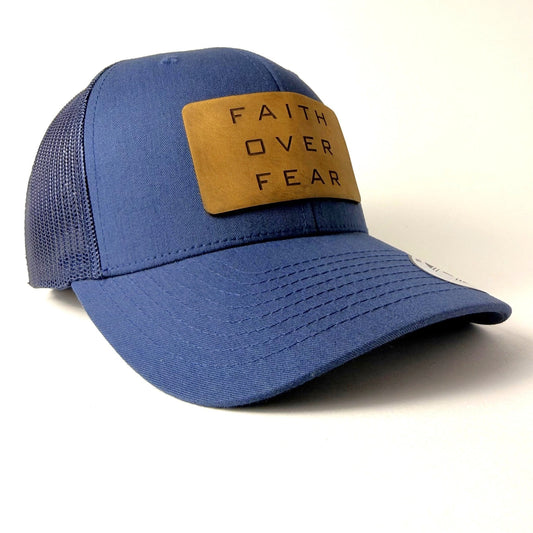 Faith Over Fear Trucker Hat Christian Hat