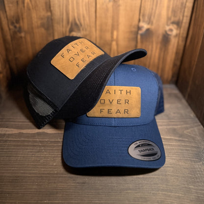 Faith Over Fear Trucker Hat - Christian Hat