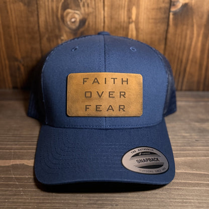Faith Over Fear Trucker Hat - Christian Hat