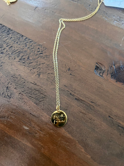 Simple Mantra Necklaces