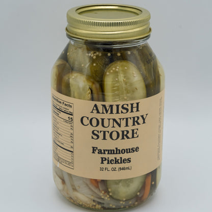 Old-Fashioned Farmhouse Pickles (32oz) | Amish Country Store
