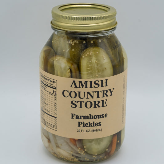 Old-Fashioned Farmhouse Pickles (32oz) | Amish Country Store