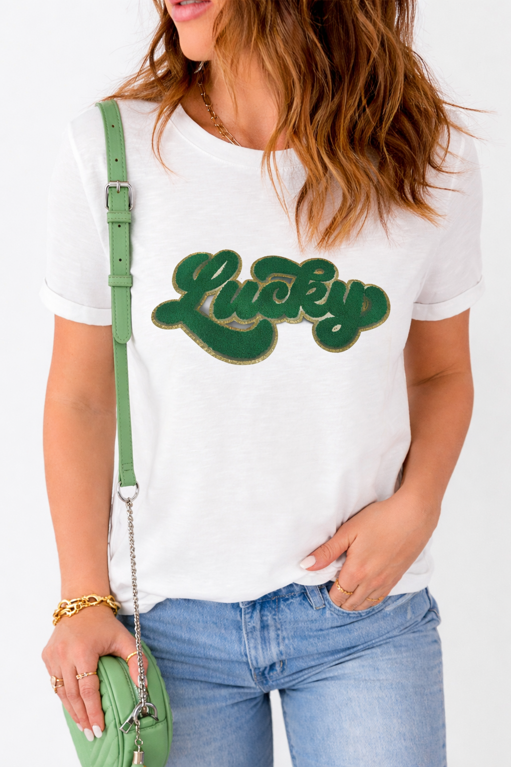 Sloane Patched Graphic T Shirt