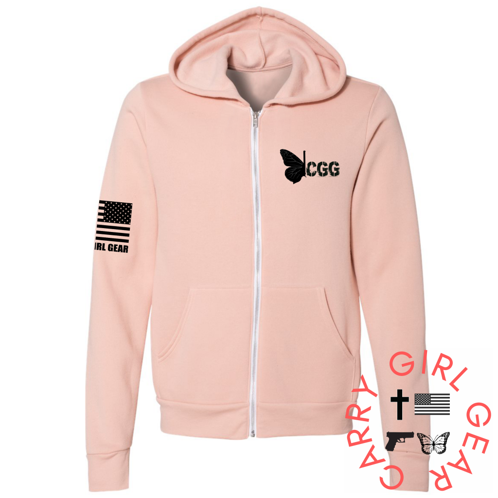 FEARFULLY & WONDERFULLY MADE Zippered Hoodie