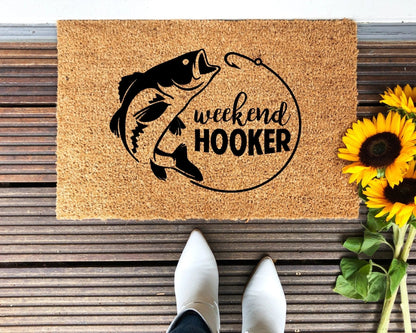 Fishing Welcome Doormat