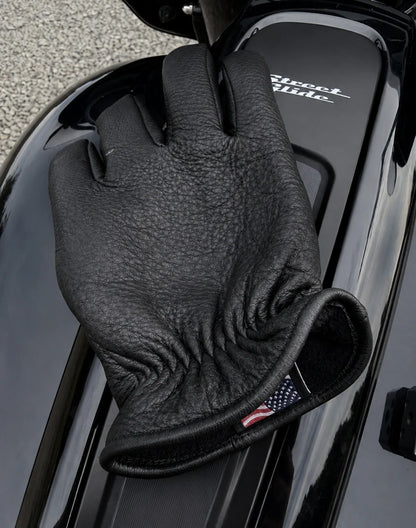 Fleece-Lined Deerskin Gloves
