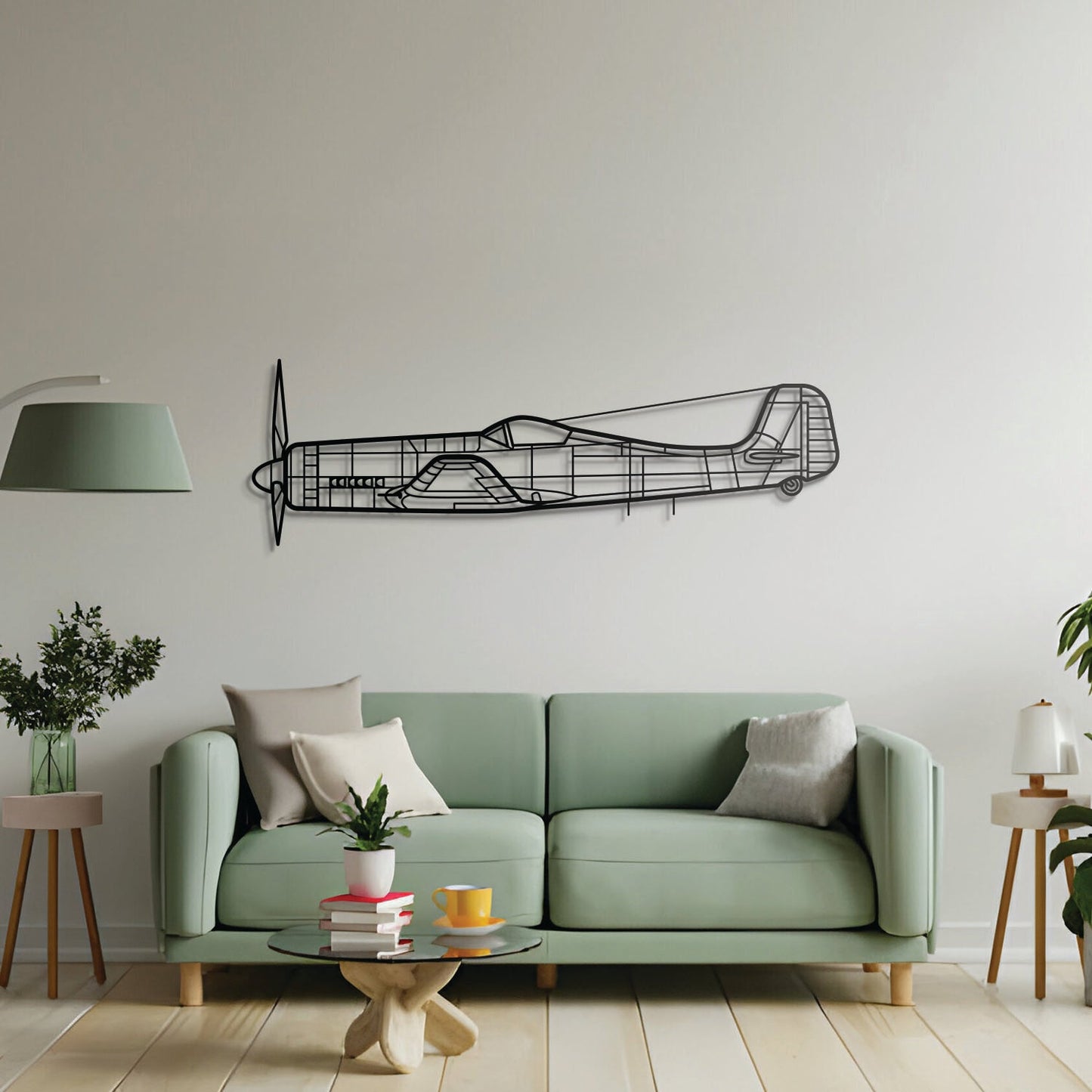 Ta-152H-1 Metal Aircraft Wall Art - NCP0299