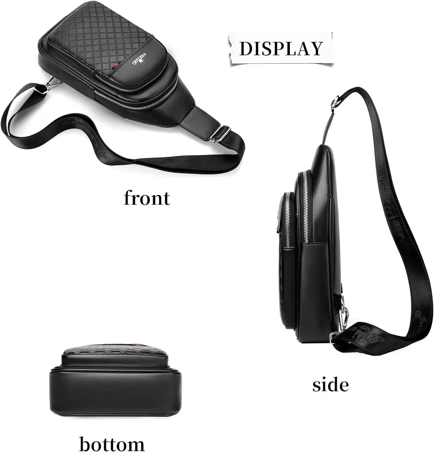 Leather Sling Backpack – Vintage & Modern