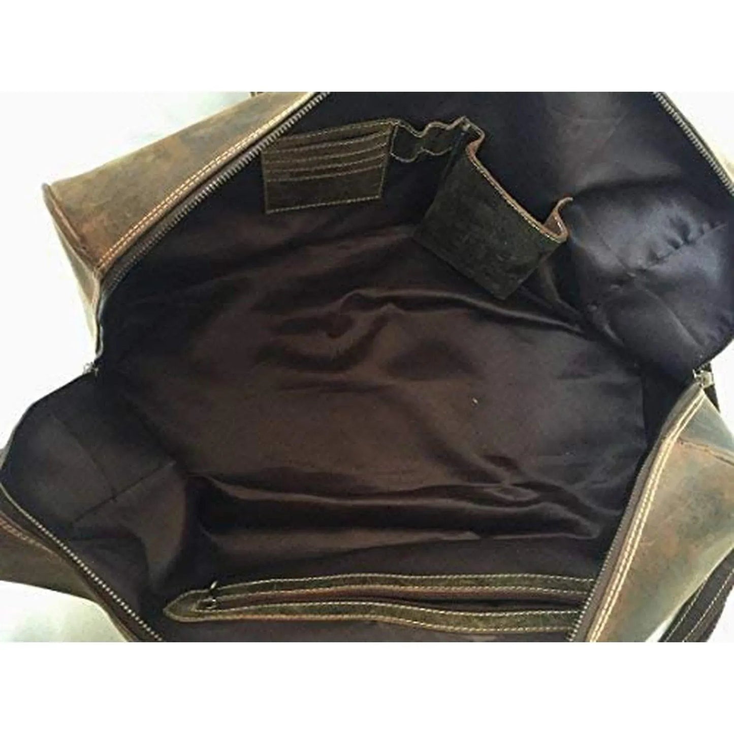 Men’s Leather Duffel Bag – Weekend Ready