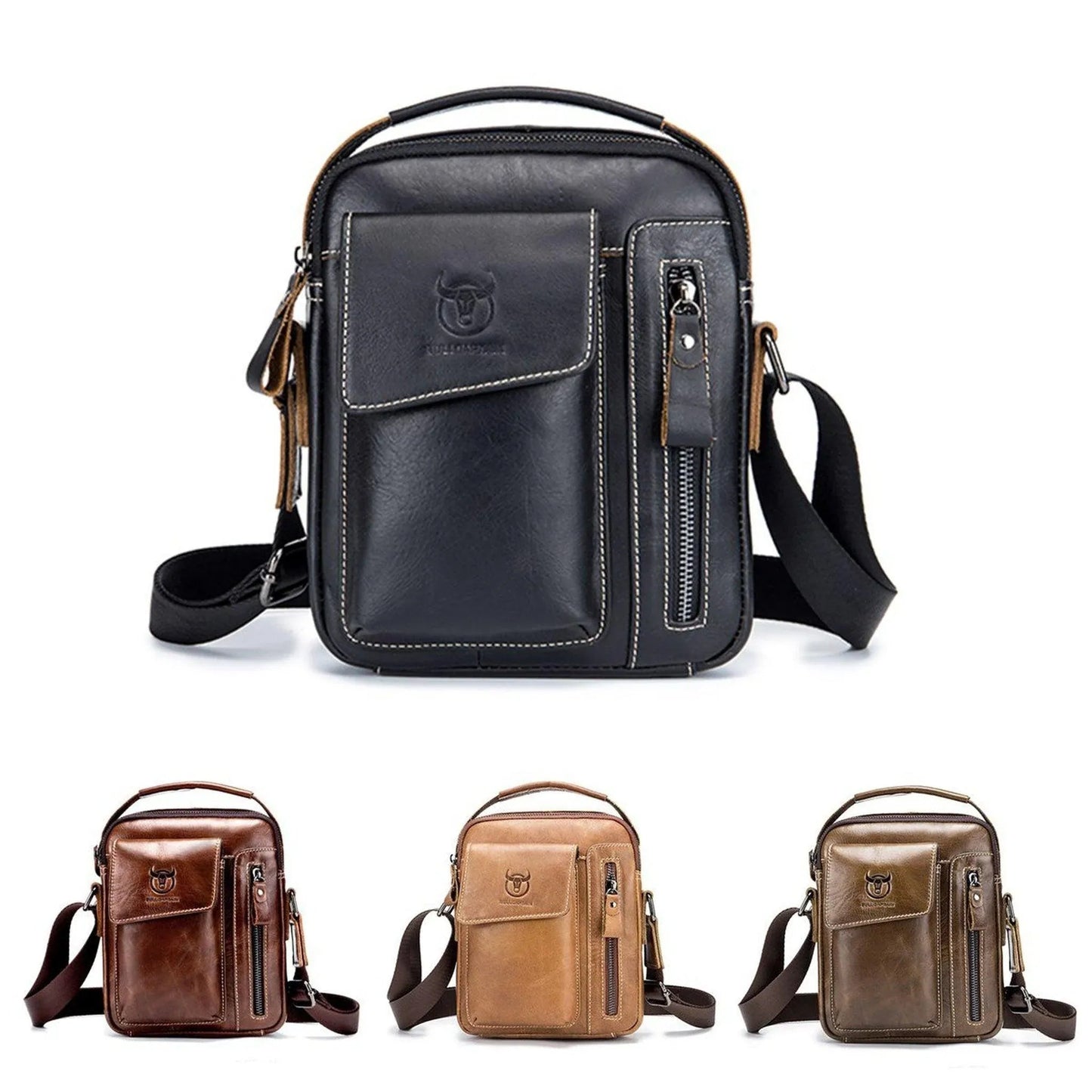 Men’s Leather Sling Bag – Modern Everyday Carry