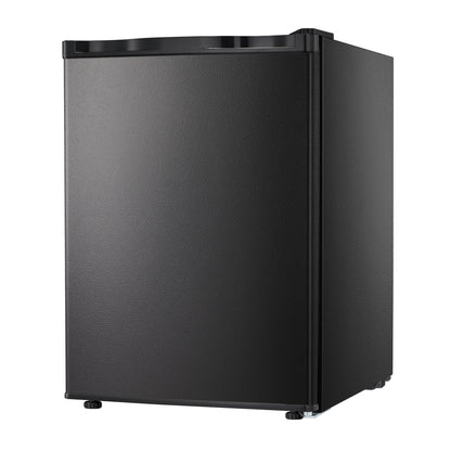 Free Standing Upright Freezer with Removable Shelf, Adjustable Thermostat, Compact Reversible Single Door Vertical Freezers