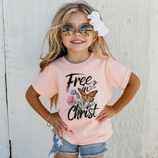 Free In Christ Toddler/Youth T-Shirt