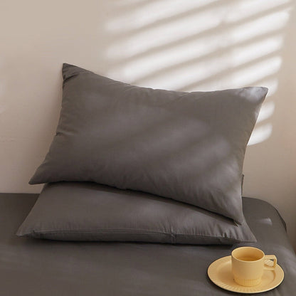 Fresh Plaid Washed Cotton Pillowcases