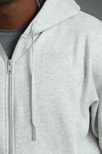 Full Zip Hoodie with Logo (XY)