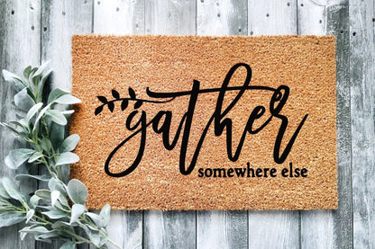 Gather Somewhere Else Doormat