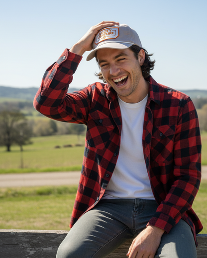 Sooty Patch Snap Back Rope Hat