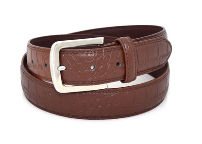 Genuine Leather Belt for Men – Everyday Buckle