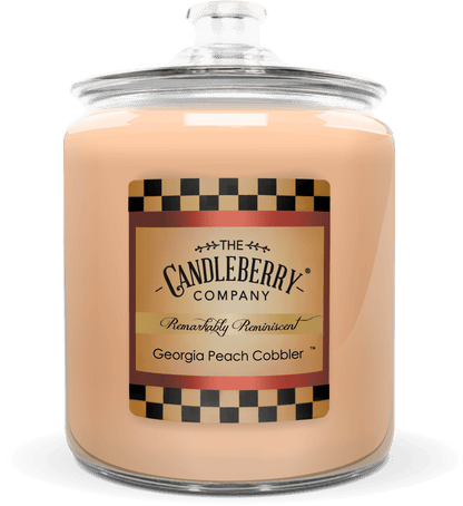 Georgia Peach Cobbler™, 4 - Wick, Cookie Jar Candle (Collective)