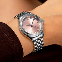 Crystelle - Silver Pink