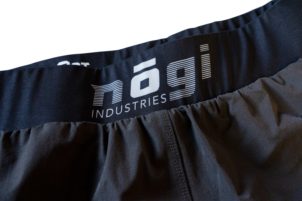 Ghost 5" Inseam Premium Lined Grappling Shorts - New Jersey Gray