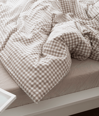 Gingham Duvet Cover (5 Colors)