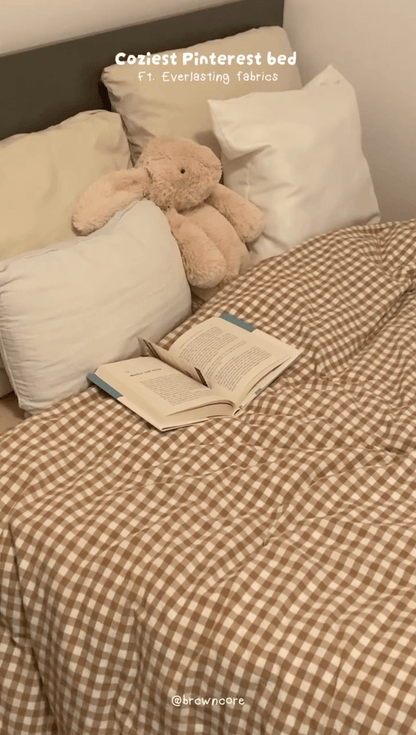 Gingham Duvet Cover (5 Colors)