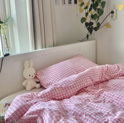 Gingham Duvet Cover (5 Colors)