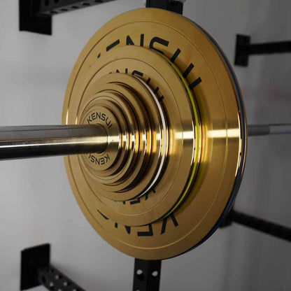 Calibrated Gold Weight Plates (LBS)
