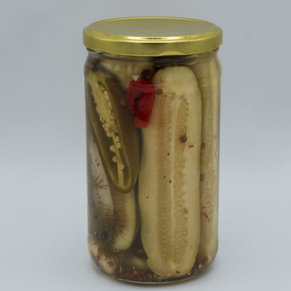 Old-Fashioned Granny’s Hot Sweet Pickles (24oz) | Amish Country Store