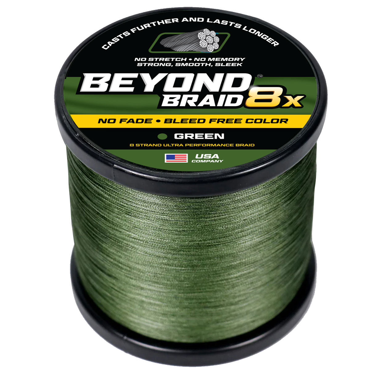 Green 8X- Ultra Performance 8 Strand