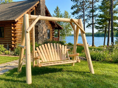 Handcrafted Patio Wooden Swing