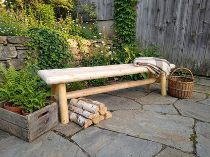 Handmade Solid Wooden Bench