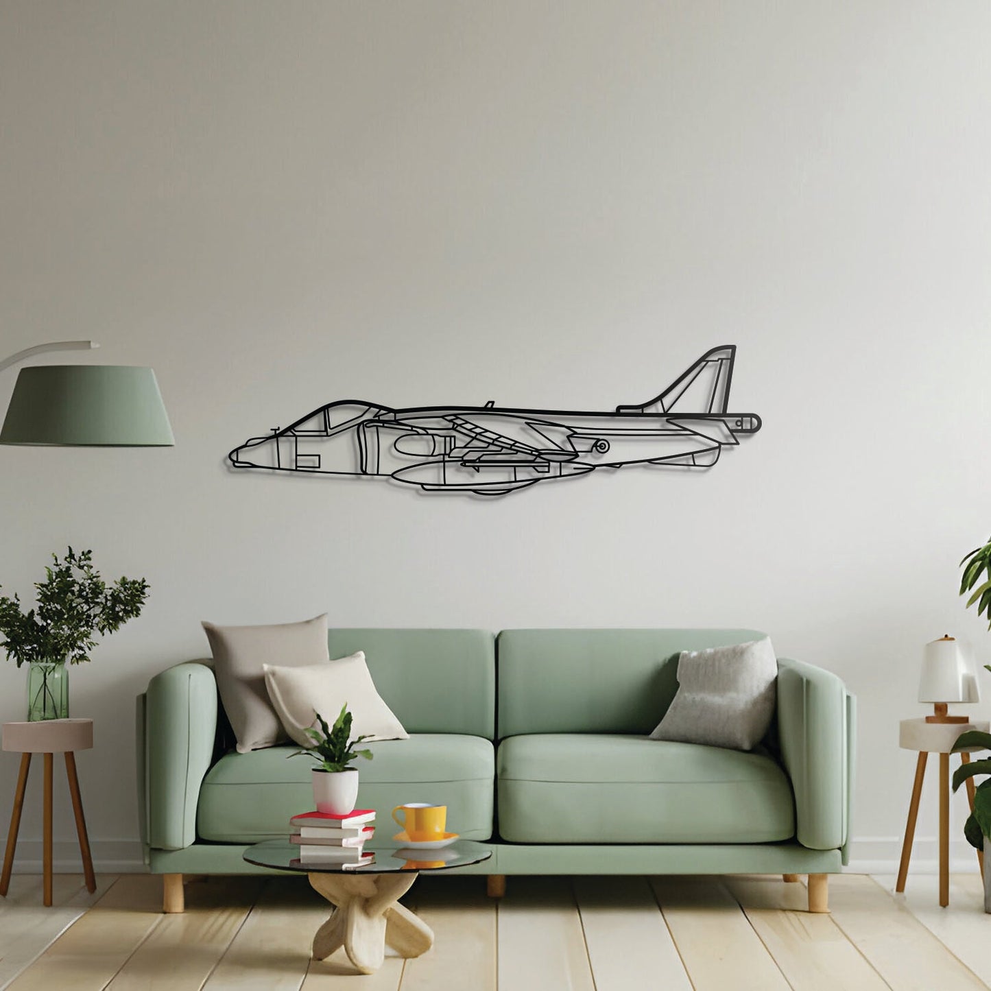Harrier GR7 Metal Aircraft Wall Art - NCP0095